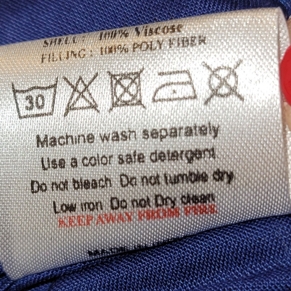 Passage Quilted Jacket Large Blue Floral Reversible Full Zip Cottagecore Boho - Picture 13 of 14